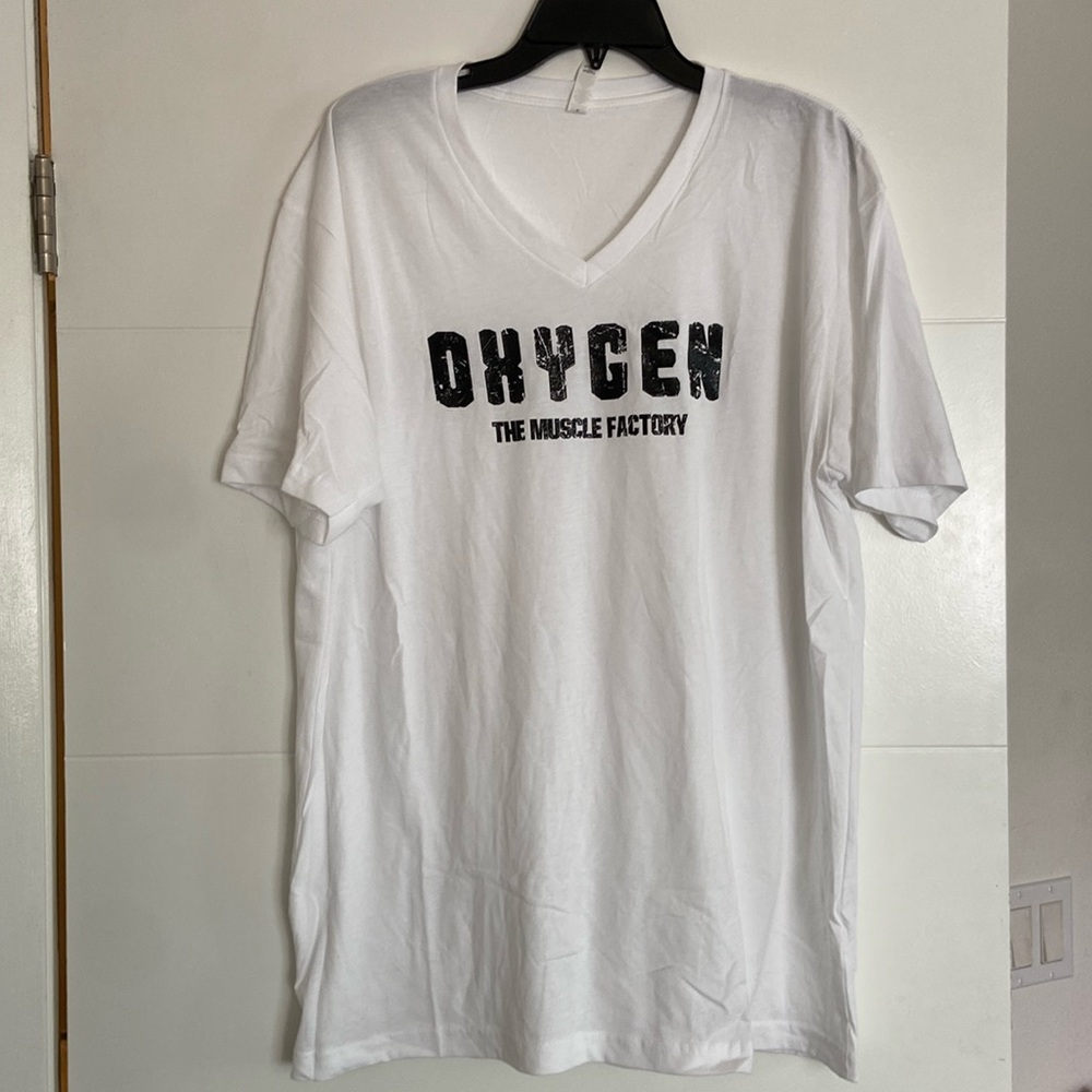 Oxygen The Muscle Factory Vneck
